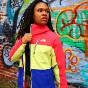 The North Face HyVent Jacket Women’s S Colorblock Nylon Ski Snowboard Shell